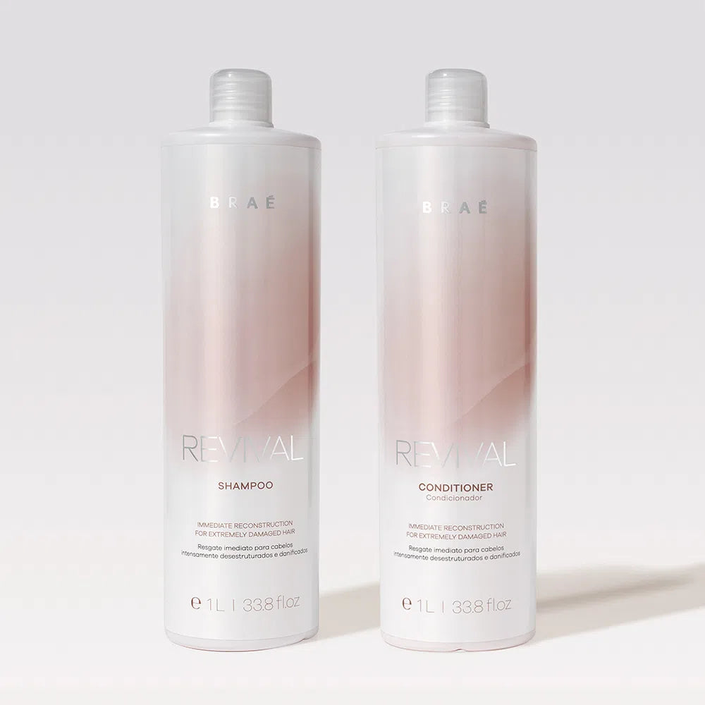BRAÉ - Revival Shampoo and Conditioner Kit – 1L Each