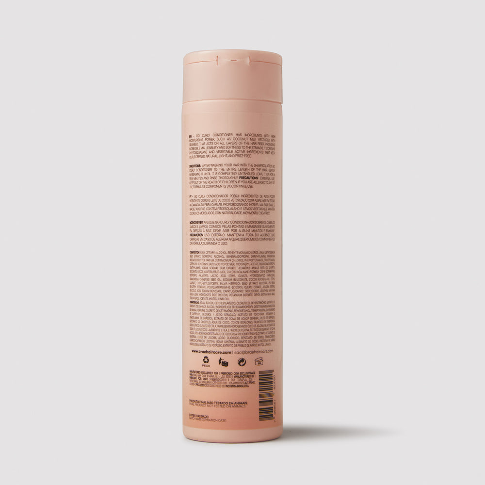 BRAÉ - Go Curly Conditioner for Textured Hair – 250ml