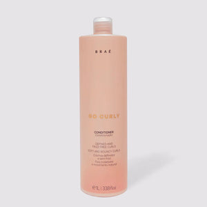 BRAÉ - Go Curly Conditioner – 1L Intense Hydration and Definition for Curly