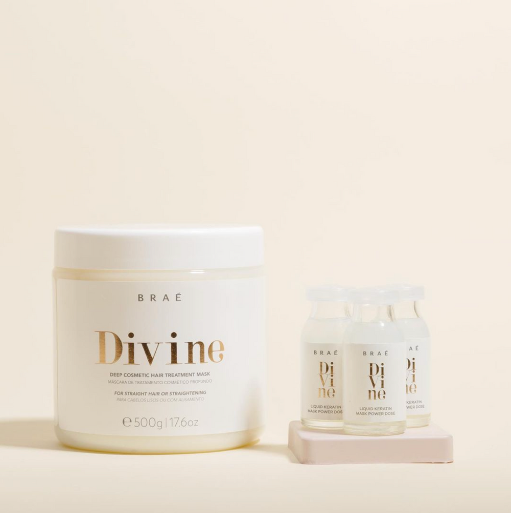 BRAÉ - Divine Anti-Frizz Deep Treatment Mask – 500g Ultimate Frizz Control