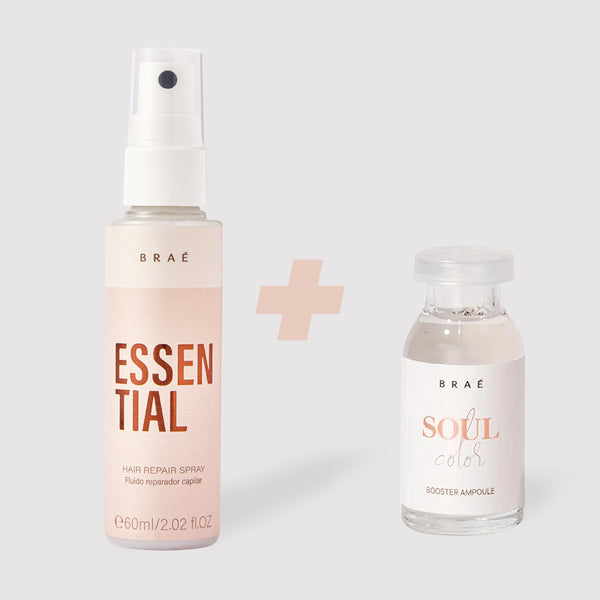 Essential Hair Repair Spray & Power Dose Soul Color Duo