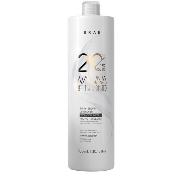 20/OX Blond Developer, Vol. 6% 900ml — Brae