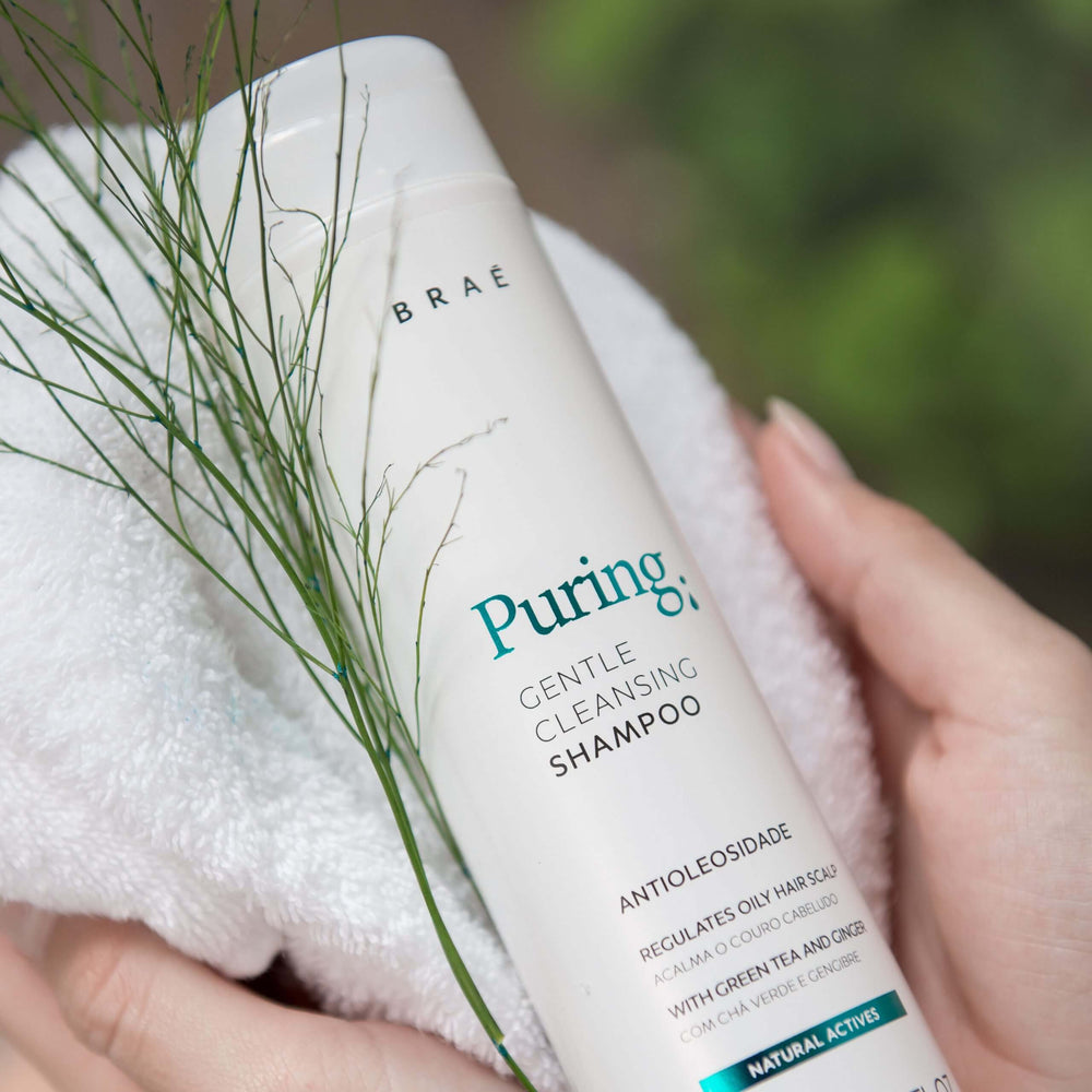 BRAÉ - Puring Anti-Oiliness Shampoo 250ml Gentle Cleansing and Oil Control