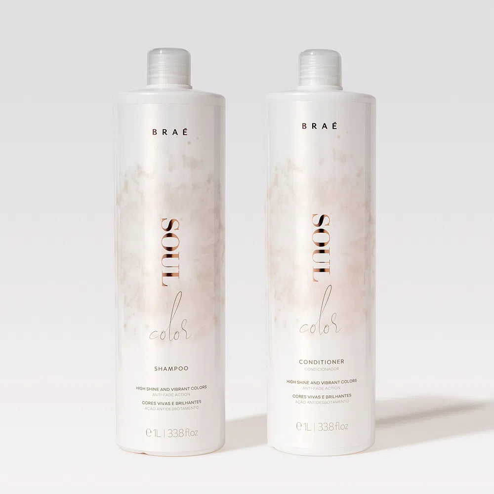 BRAÉ - Soul Color Shampoo and Conditioner Kit 1L