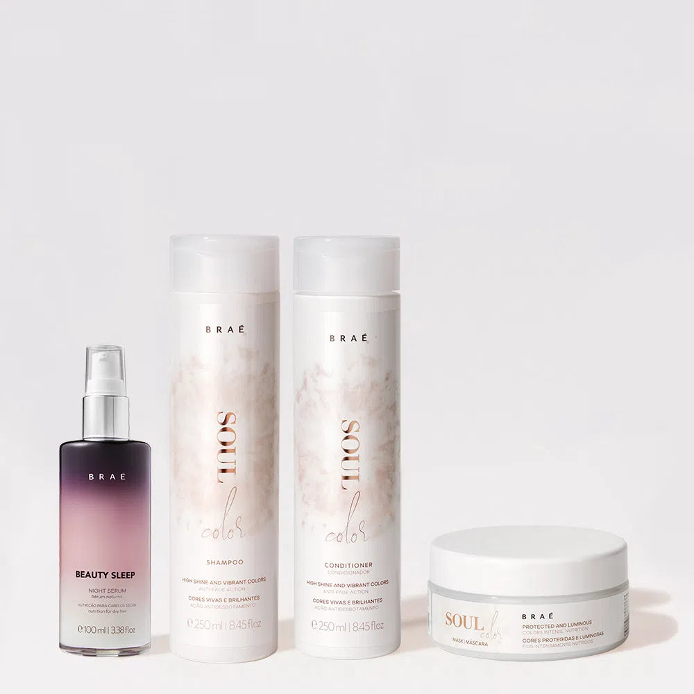 BRAÉ - Beauty Sleep Soul Color Kit Comprehensive Care for Colored Hair