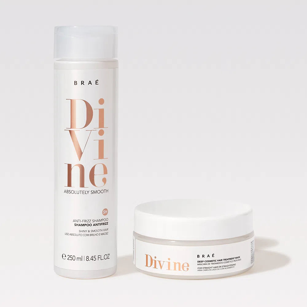 BRAÉ - Divine Duo Kit: Anti-Frizz Shampoo and Deep Hydration Mask