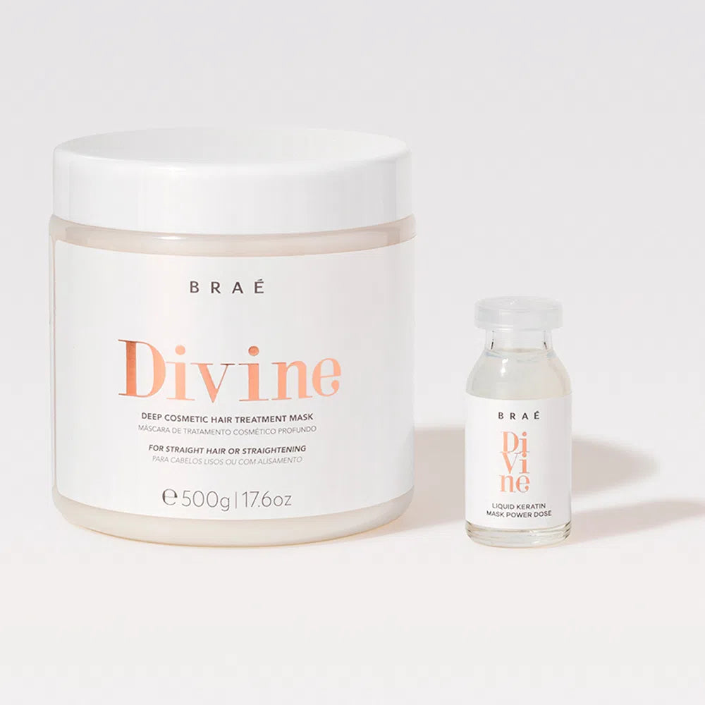BRAÉ - Divine Duo Kit: Ampoule & Anti-Frizz Mask 500g Professional Frizz Control