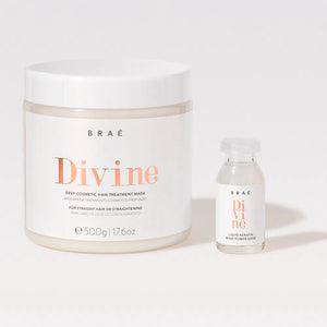 BRAÉ - Divine Duo Kit: Ampoule & Anti-Frizz Mask 500g Professional Frizz Control