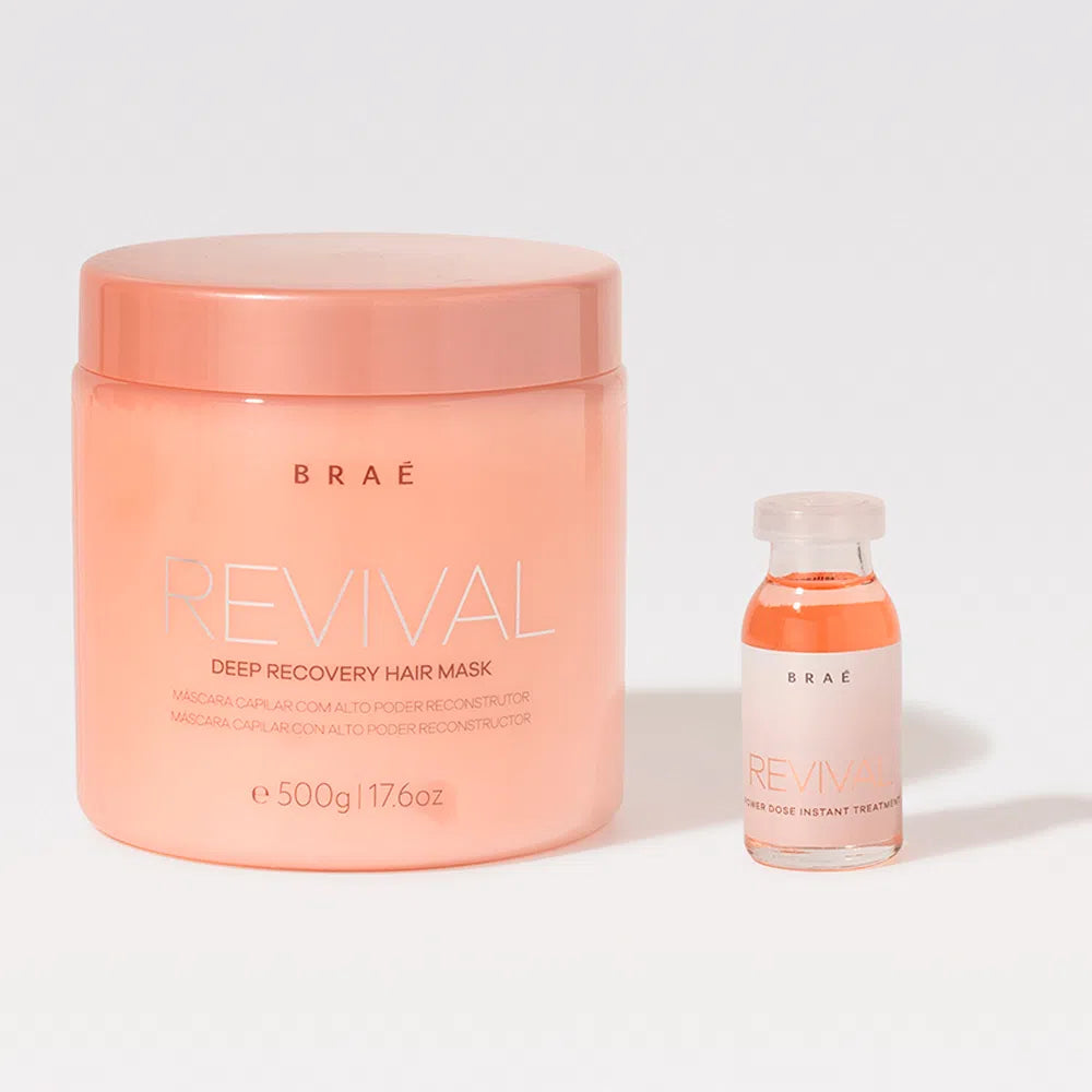 BRAÉ - Revival Duo Kit: Ampoule and Mask 500g Intensive Reconstruction