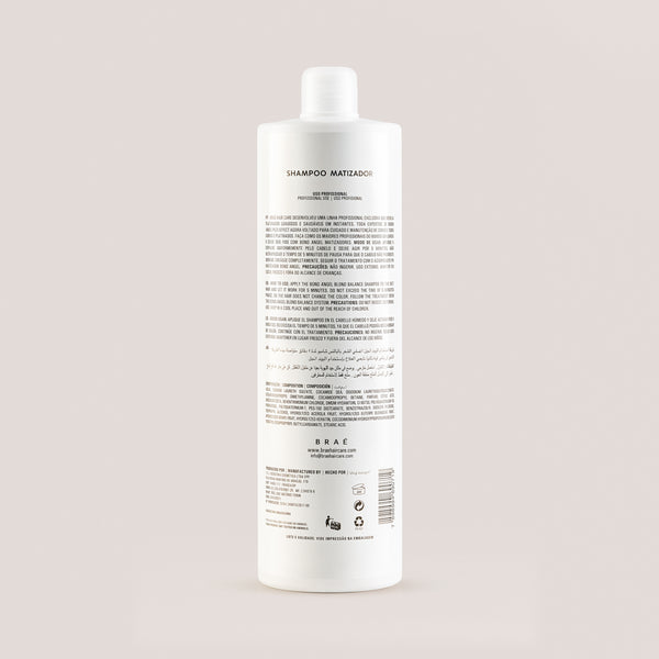 BRAE - Toning Shampoo, Professional 1L