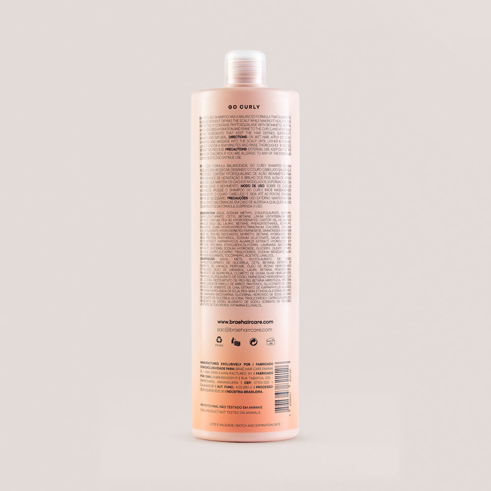 Brae - Go Curly Shampoo 1L