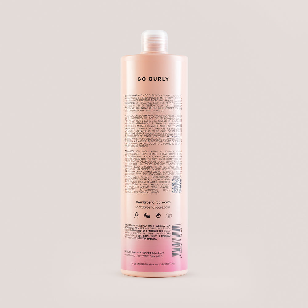 Brae - Go Curly Crespos Shampoo 1L