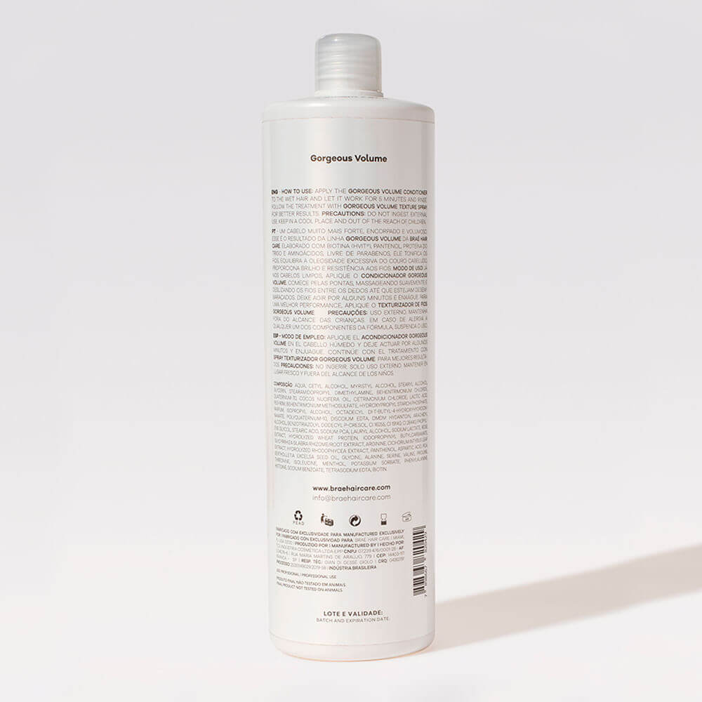 BRAE - Gorgeous Volume Conditioner, Professional 1L