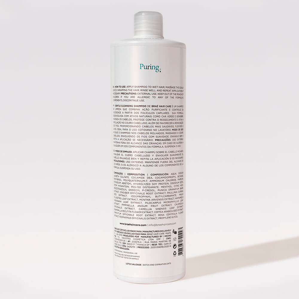 BRAE - Puring Shampoo, 1L Professional